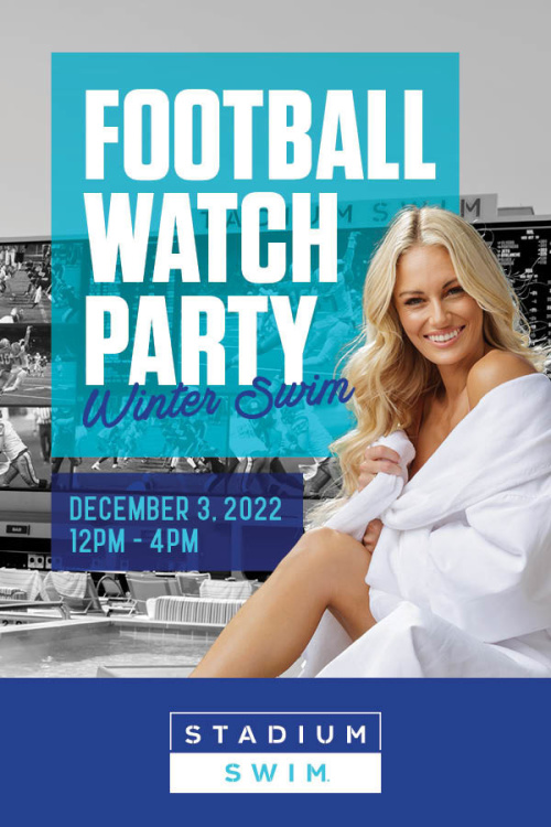 Football Watch Party - Flyer