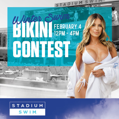 Winter Swim $10K Bikini Contest - Flyer