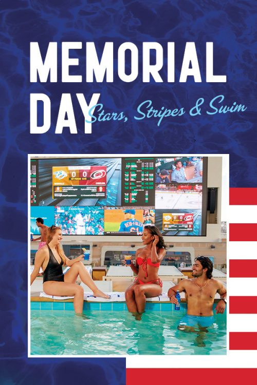 Stars, Stripes & Swim - Flyer