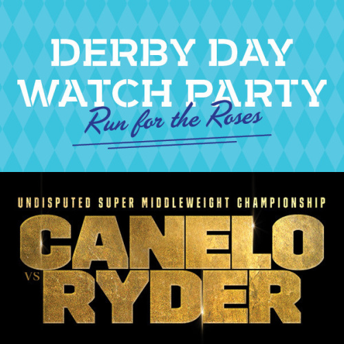 Derby Day & Canelo vs Ryder - Flyer