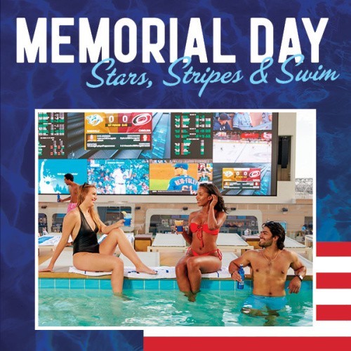 Stars, Stripes & Swim - Flyer