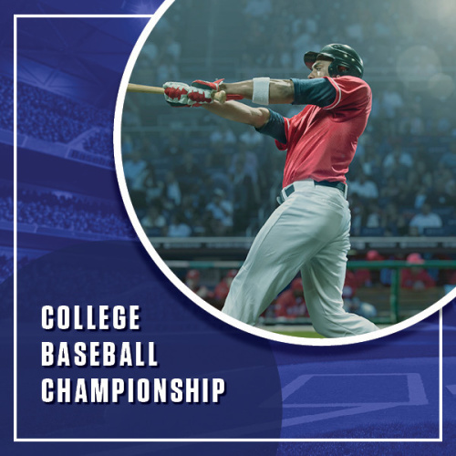 College Baseball Championship - Flyer
