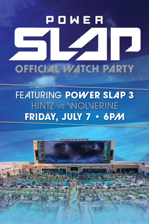 Flyer: Power Slap 3 Watch Party