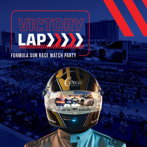 Flyer: Formula Sun Race Watch Party