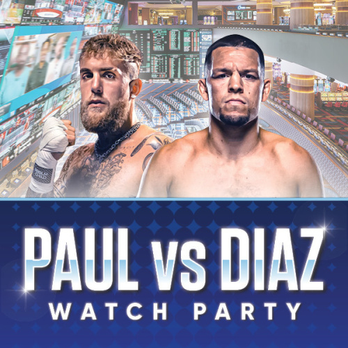 Boxing: Paul vs Diaz - Flyer