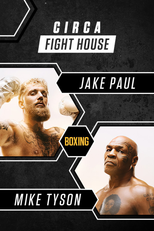 Flyer: Boxing: Jake Paul vs Mike Tyson