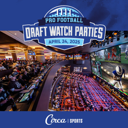 Pro Football Draft Watch Party - Flyer