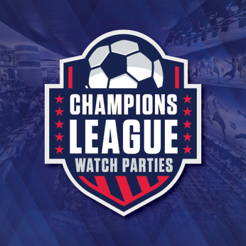 Champions League Watch Party - Flyer