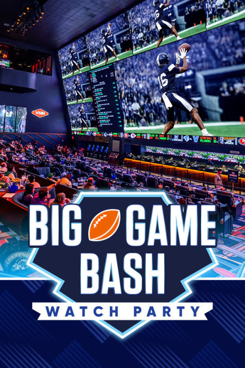 Big Game Bash - Flyer