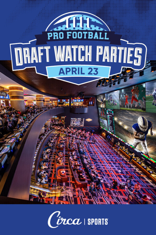 Pro Football Draft Watch Party - Circa Sports