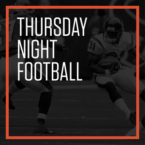 Thursday Night Football, Thursday, October 29th, 2020