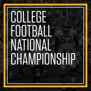 College Football National Championship, Monday, January 11th, 2021