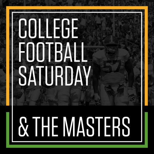 The Masters Tournament & College Football - Circa Sports
