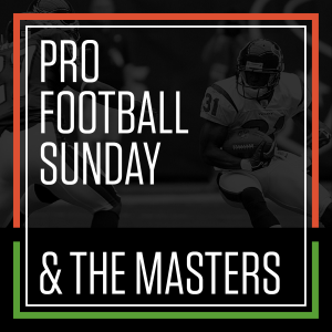 The Masters Tournament & Pro Football, Sunday, November 15th, 2020