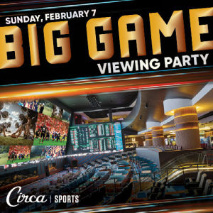 BIG GAME SUNDAY, Sunday, February 7th, 2021