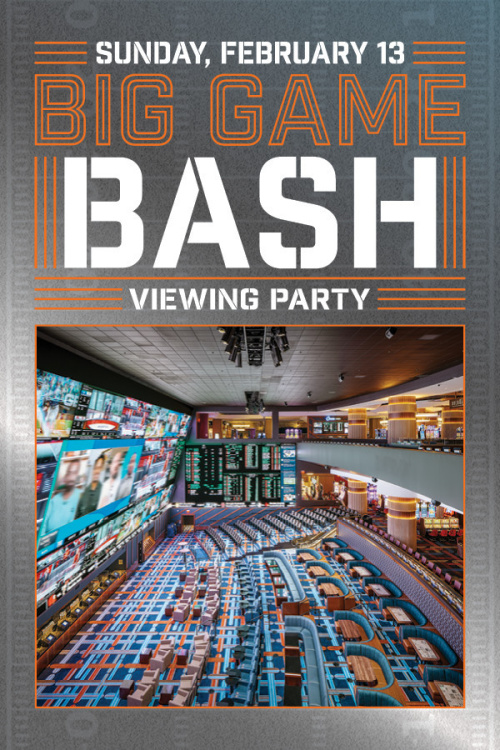 Flyer: Big Game Bash