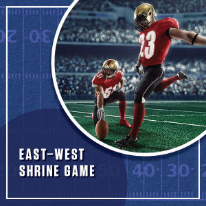 East-West Shrine Game, Thursday, February 2nd, 2023