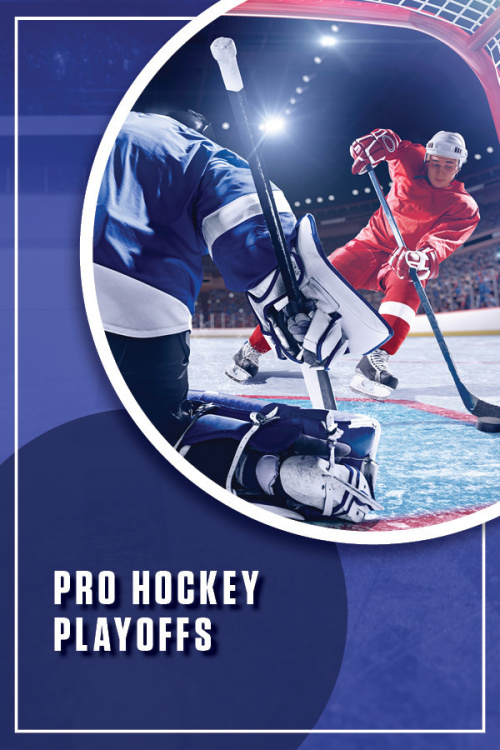 Flyer: Pro Hockey Playoffs