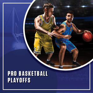 Flyer: Pro Basketball Playoffs