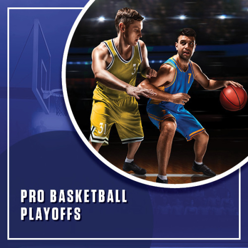 Pro Basketball Playoffs - Flyer