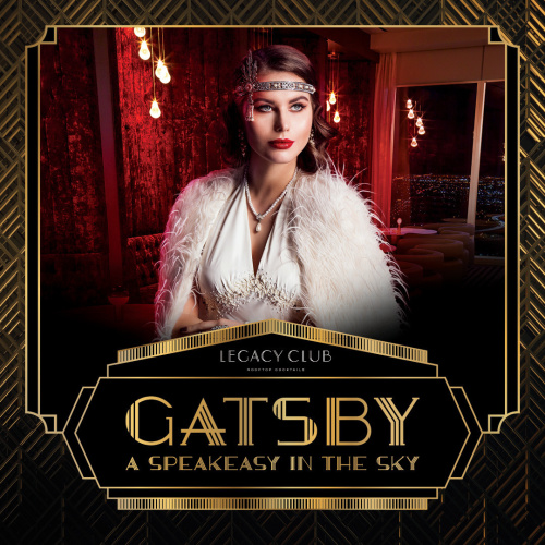 Flyer: Gatsby: A Speakeasy in the Sky