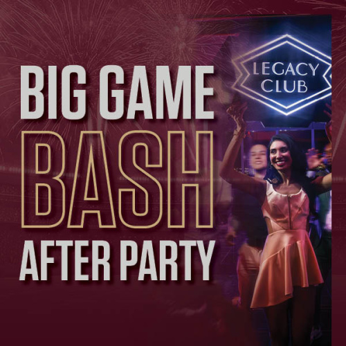Big Game Bash After Party - Flyer
