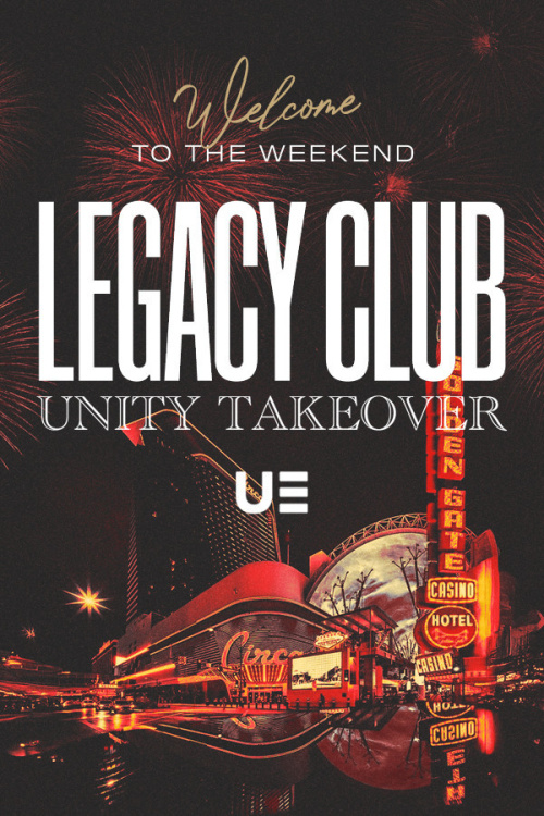 Welcome to the Weekend at Legacy Club - Flyer