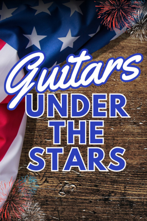 Guitars Under The Stars With Emily Ann Roberts - Flyer