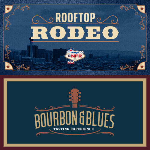 Bourbon Blues | Rooftop Rodeo - Flyer