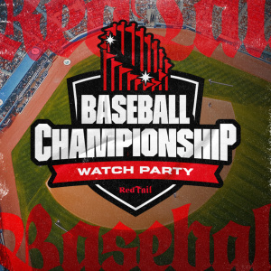 Flyer: Baseball Championship Watch Party