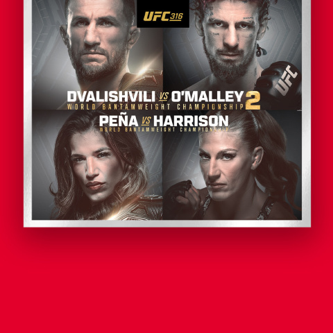 UFC 316 event at RedTail on SAT JUN 7