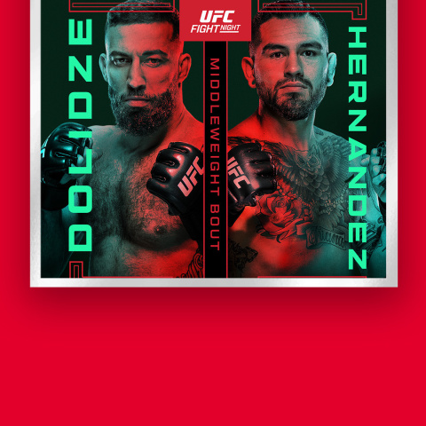 UFC Fight Night event at RedTail on SAT AUG 9