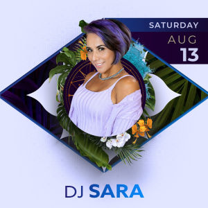 flyer - AZILO POOL FEATURING DJ SARA
