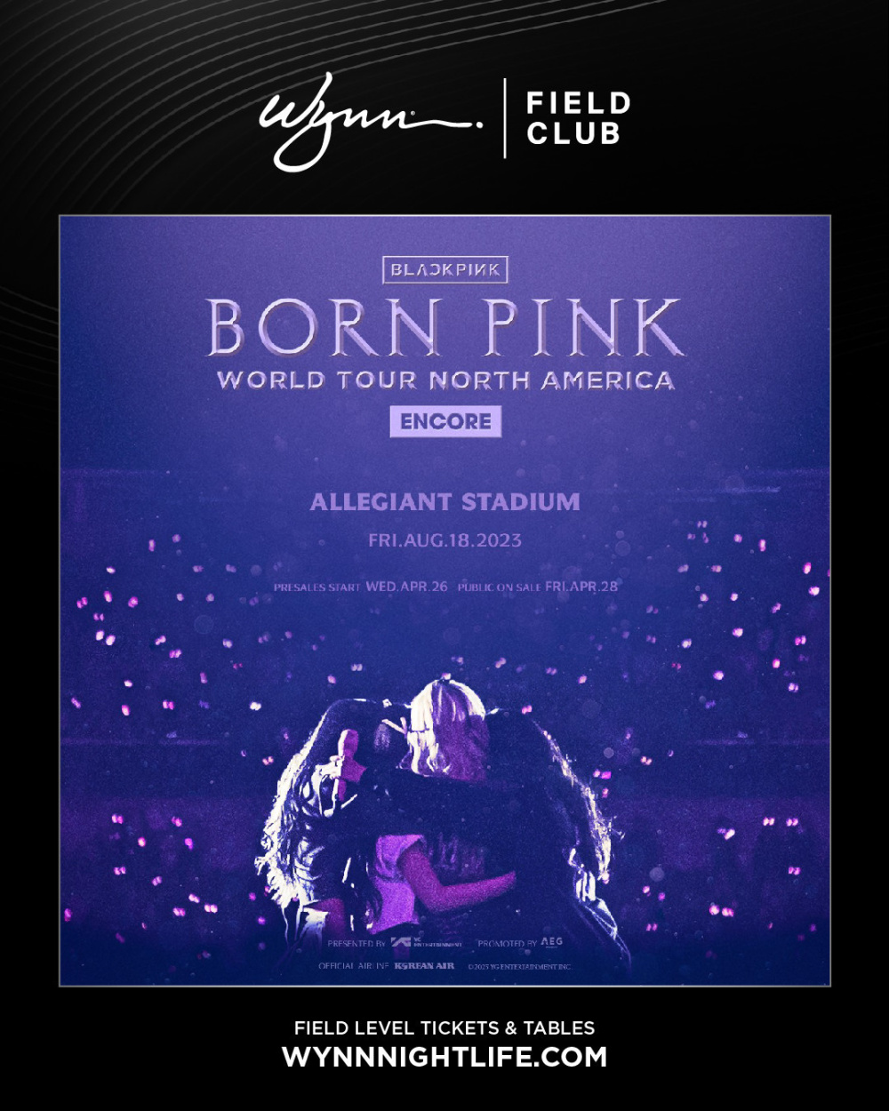 BlackPink - Born Pink at Wynn Field Club Las Vegas thumbnail