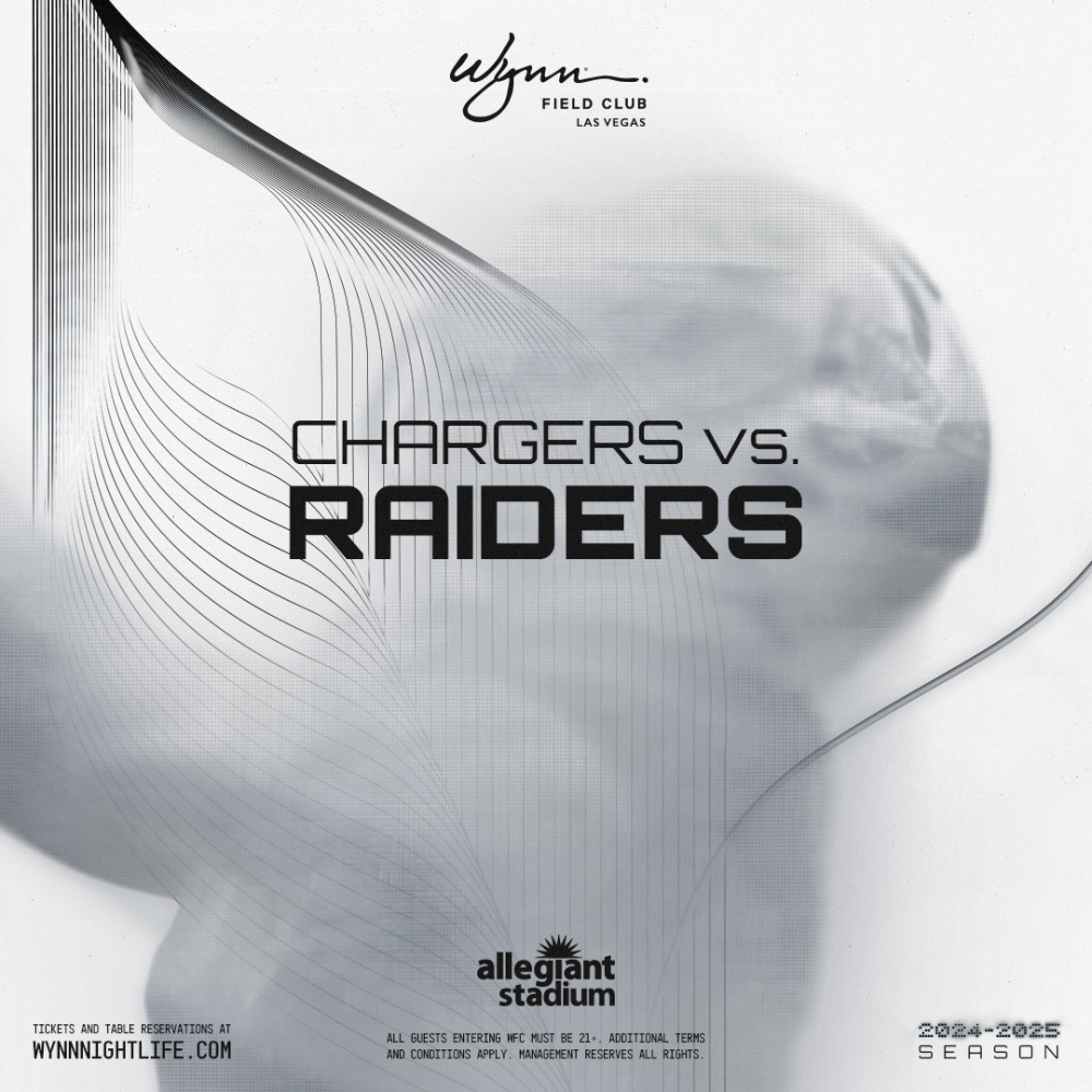 NFL: Los Angeles Chargers at Las Vegas Raiders - TBD at Wynn Field Club Las Vegas thumbnail