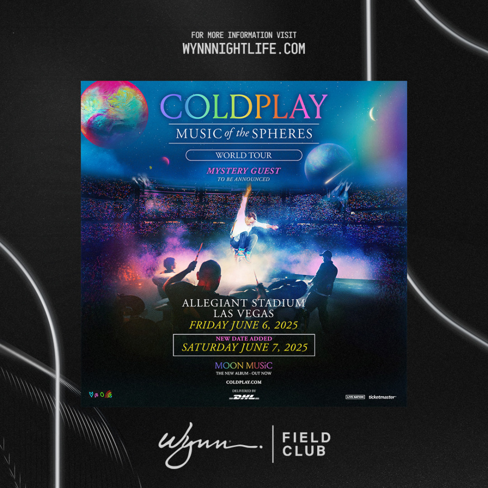 Coldplay at Wynn Field Club Las Vegas thumbnail