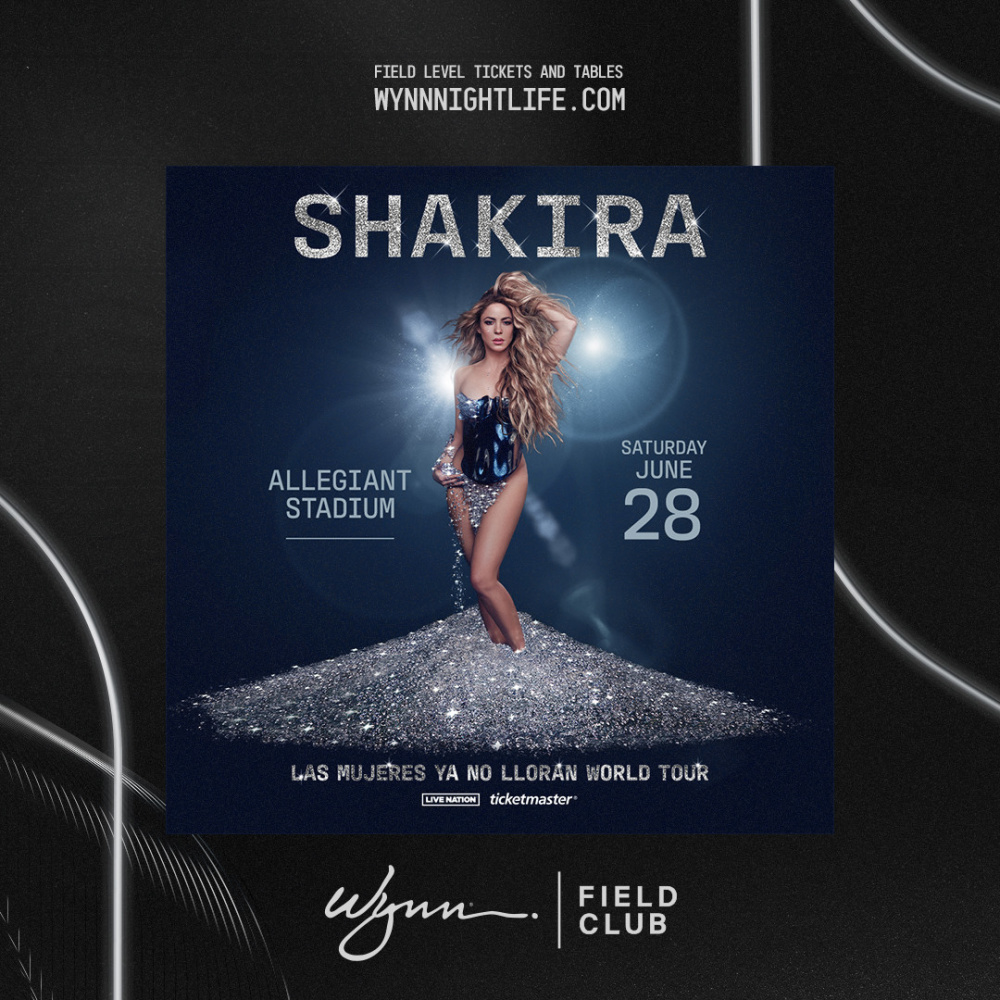 Shakira at Wynn Field Club Las Vegas thumbnail