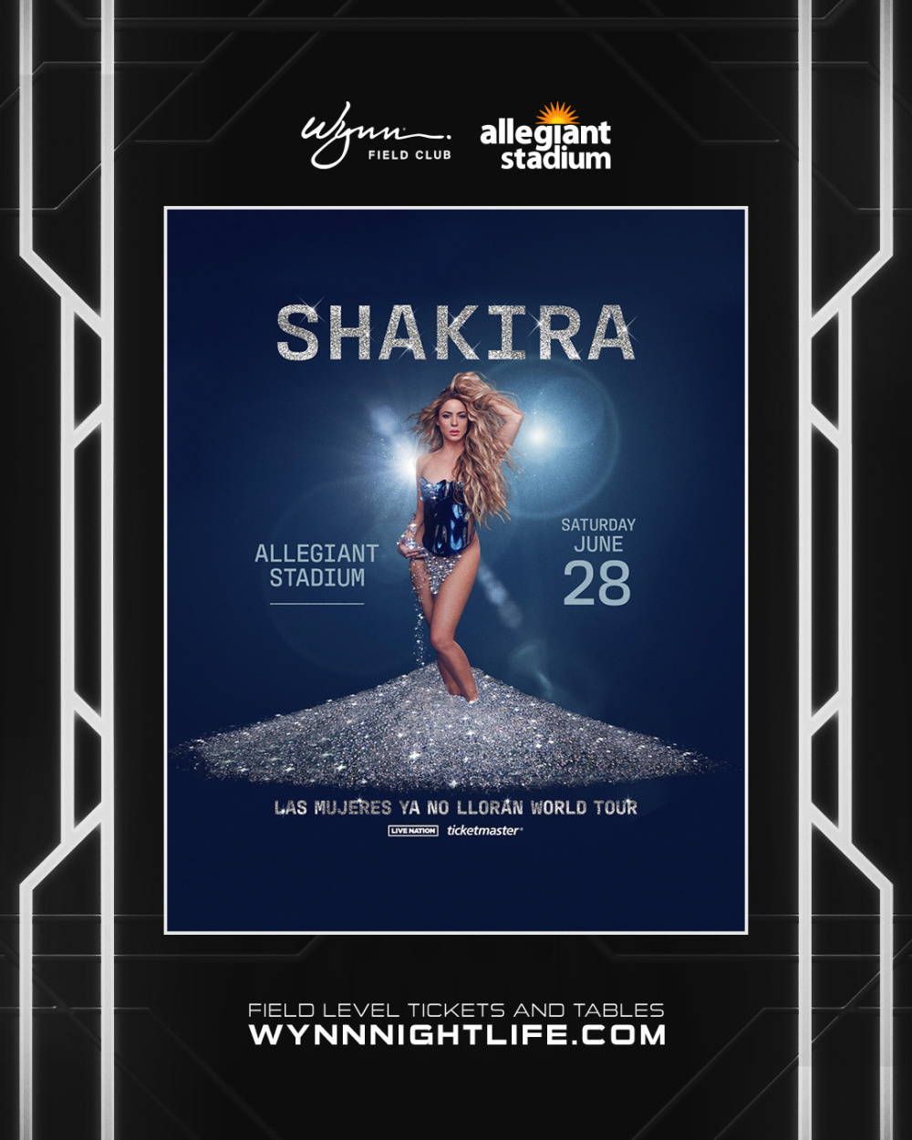 Shakira at Wynn Field Club Las Vegas thumbnail