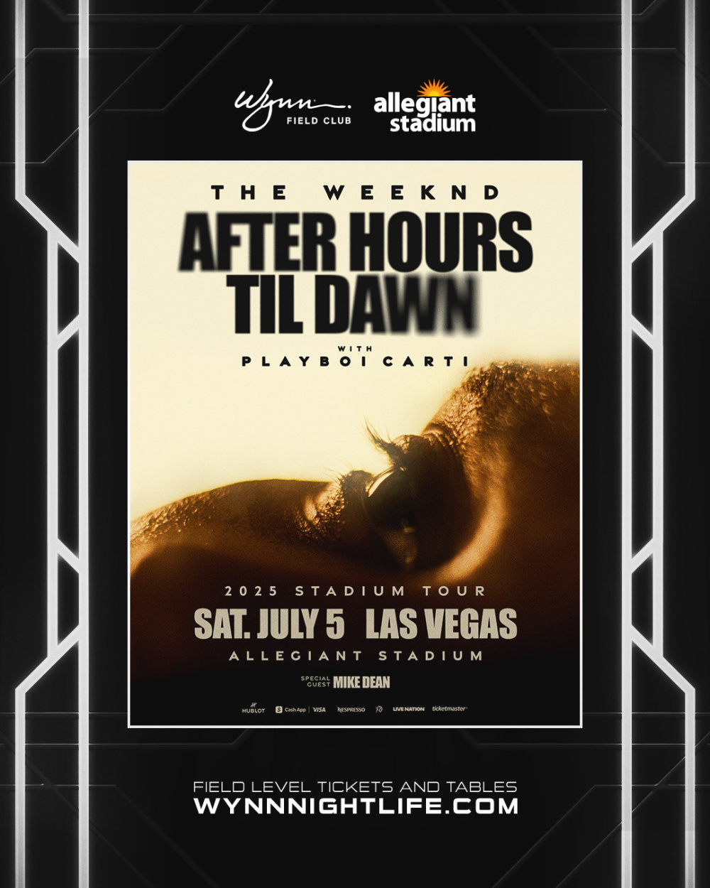 The Weeknd at Wynn Field Club Las Vegas thumbnail