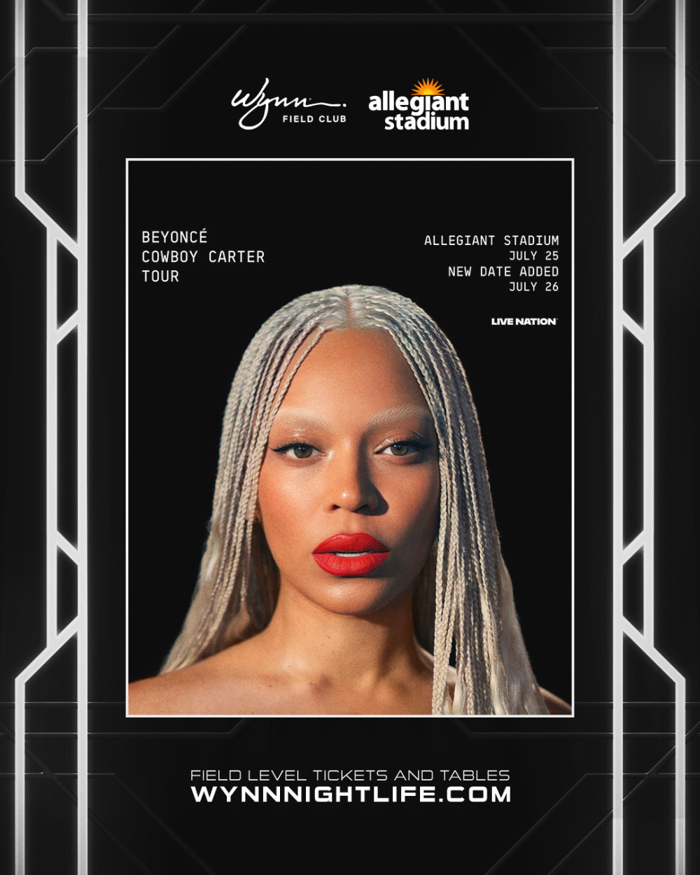 Beyonce at Wynn Field Club Las Vegas thumbnail