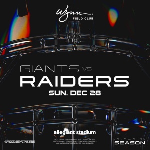 Flyer: Giants VS Raiders