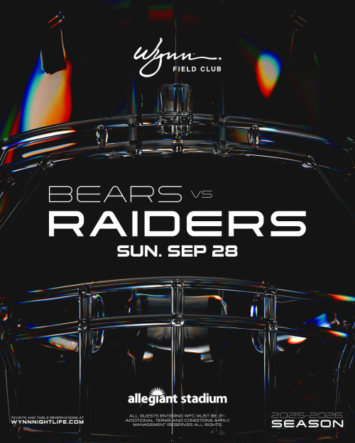 Bears VS Raiders - Wynn Field Club