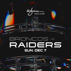 Flyer: Broncos VS Raiders