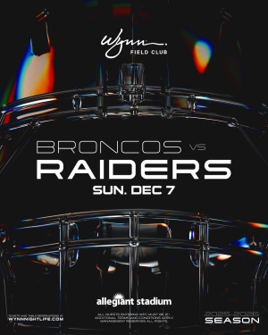 Flyer: Broncos VS Raiders