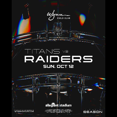 Titans VS Raiders, Sunday, October 12th, 2025