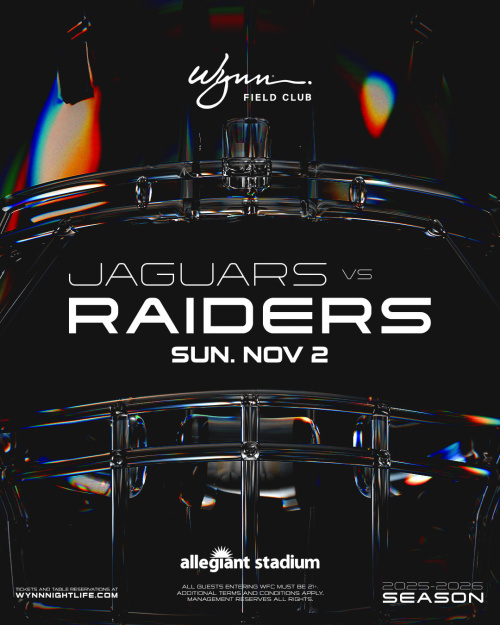 Jaguars VS Raiders - Wynn Field Club