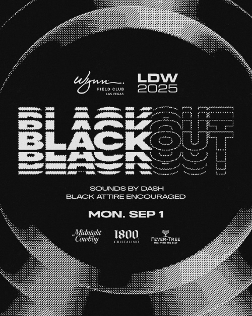 Blackout Party - Flyer