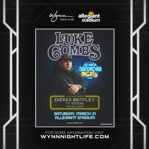 LUKE COMBS w/Dierks Bentley & Ty Myers - Flyer