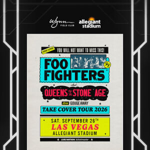 Flyer: Foo Fighters with Queens of the Stone age