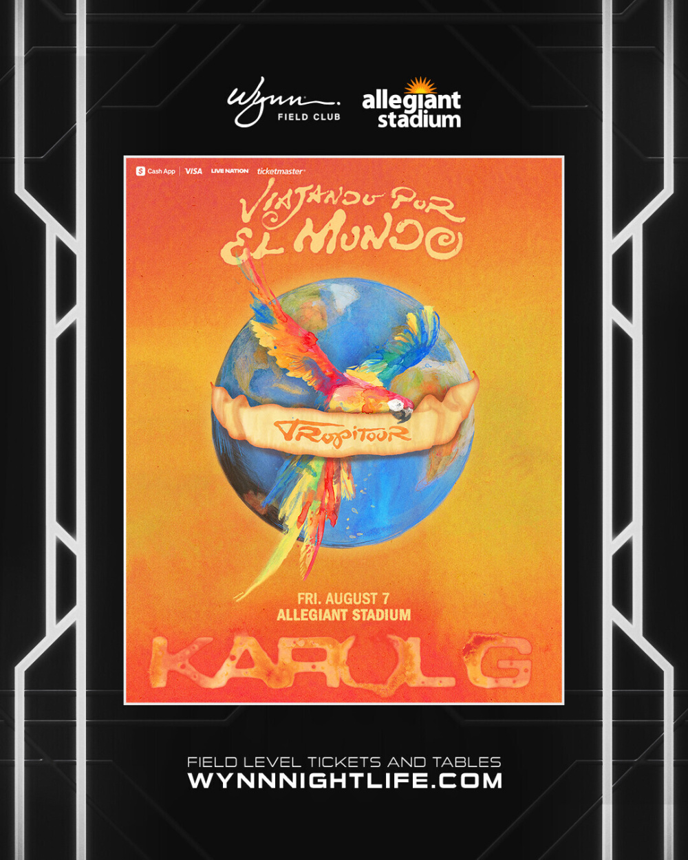 Karol G, Viajando Por El Mundo Tour at Wynn Field Club Las Vegas thumbnail